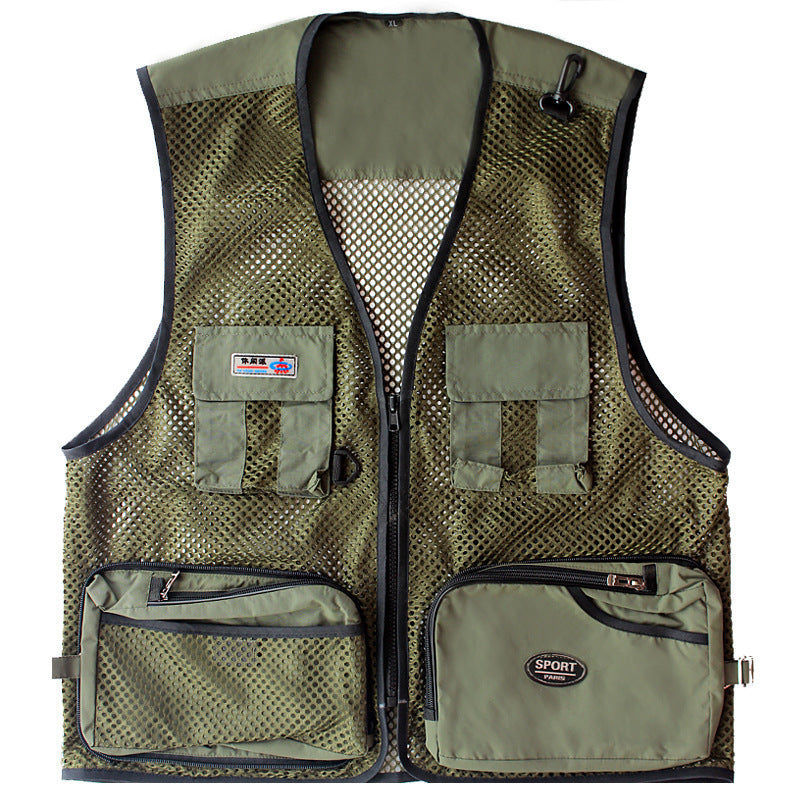 Outdoor Multi-pocket Fishing Vest