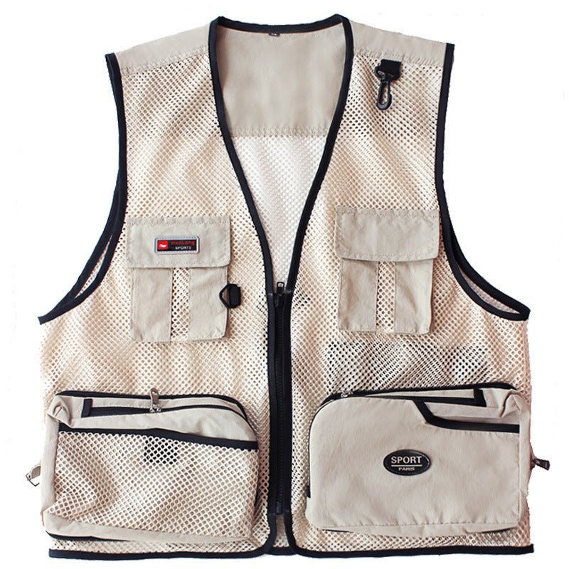 Outdoor Multi-pocket Fishing Vest