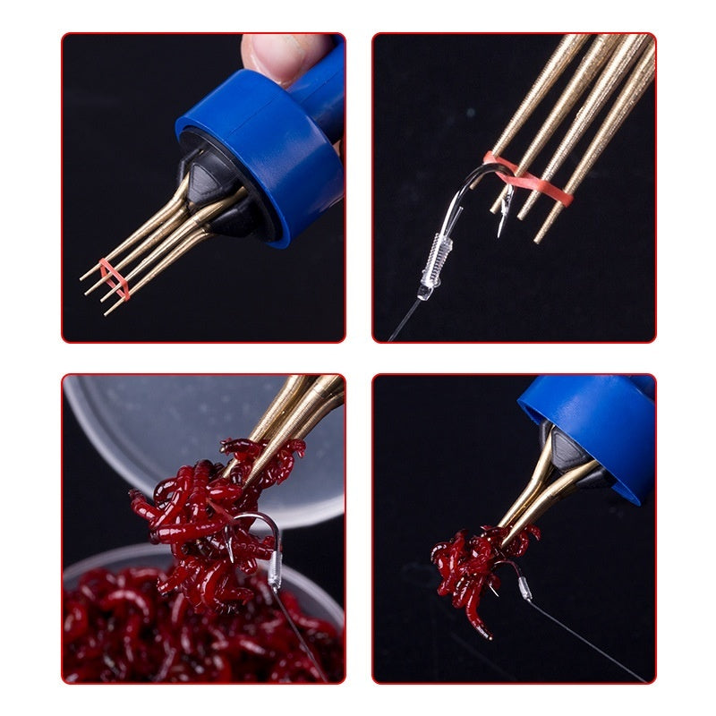 Bloodworm Clip Multifunctional Live Bait Fishing Supplies