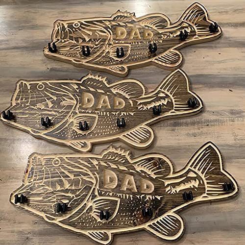 Wall-mounted Fishing Rod Storage Rack