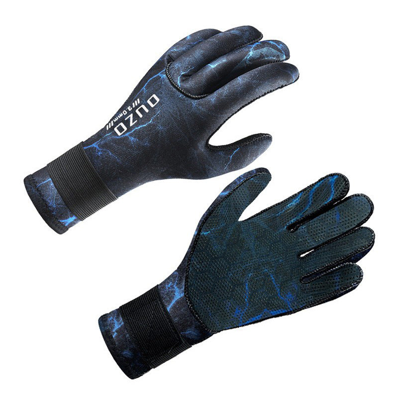 Non-slip Fishing Fishing Winter Swimming Gloves Neoprene Snorkeling Gloves