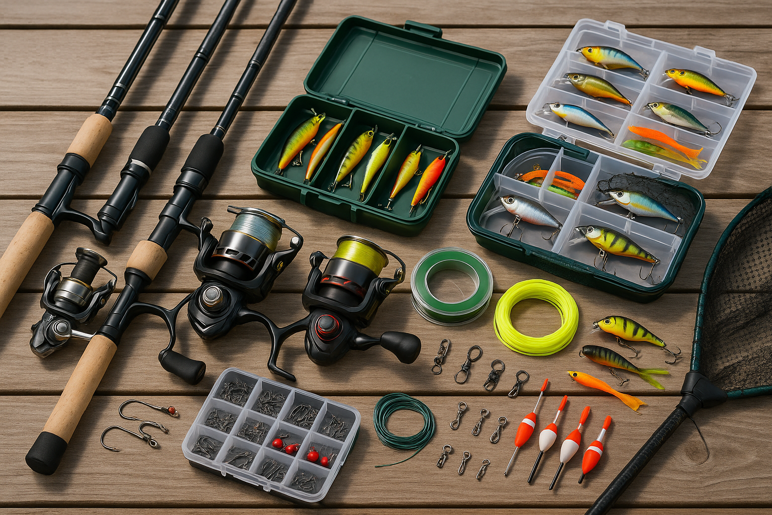A showcase of products