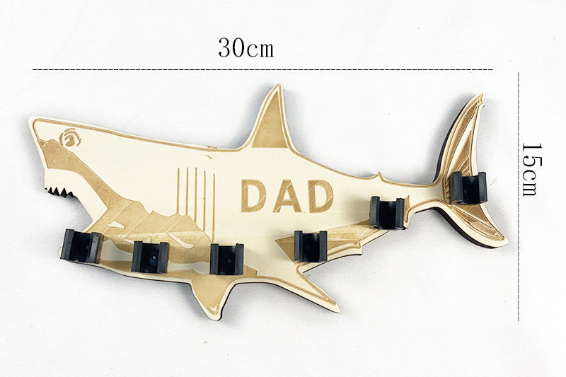 Wall-mounted Fishing Rod Storage Rack