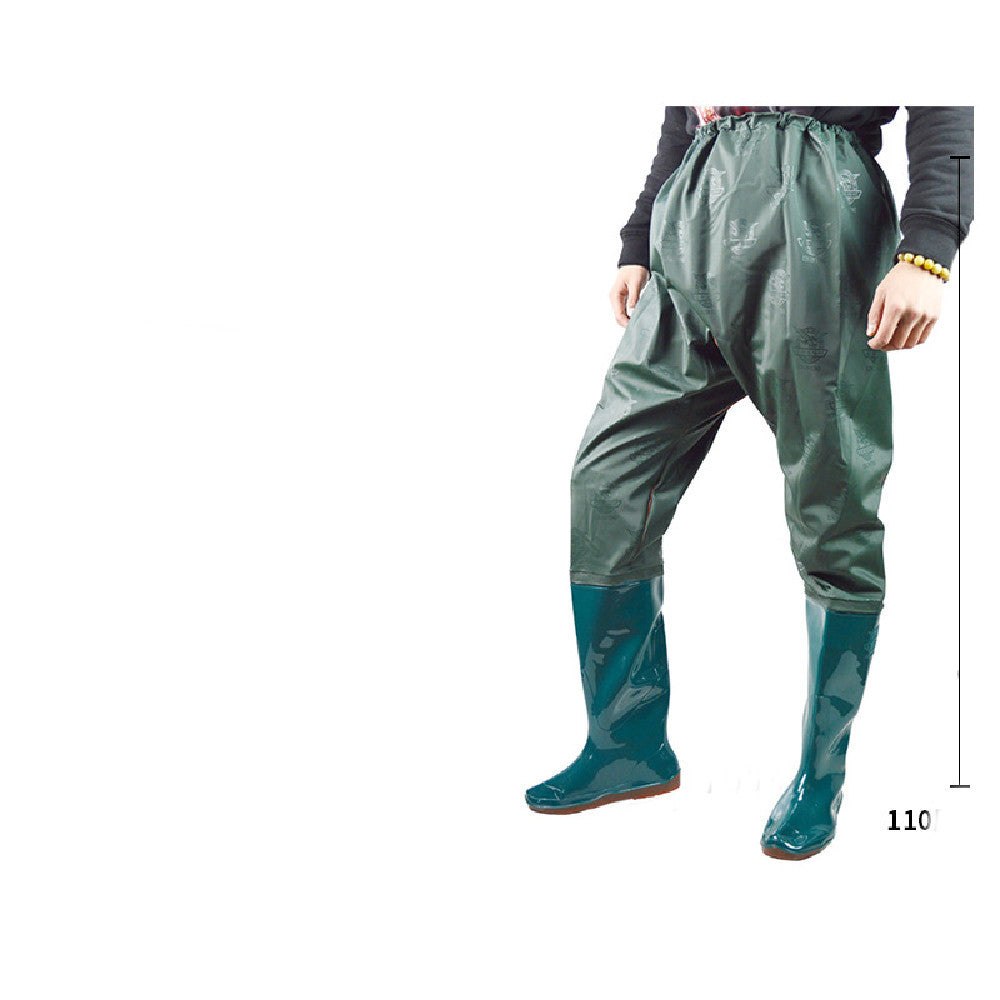 Planting Fishing Pants In The Water